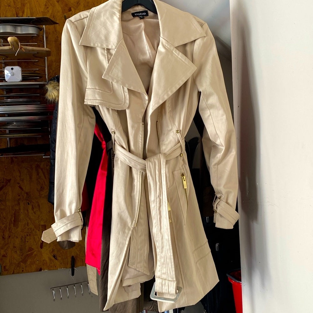 Bebe trench coat